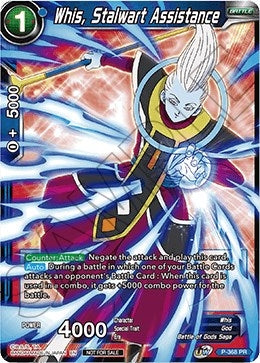 Image for Whis, Stalwart Assistance (Tournament Pack Vol. 7) (Tournament Promotion Cards) (P-368) - Dragon Ball Super: Masters