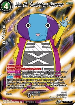 Image for Zen-Oh, Omnipotent Observer (Tournament Pack Vol. 7) (Tournament Promotion Cards) (P-373) - Dragon Ball Super: Masters