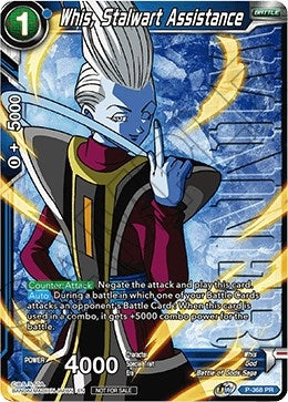 Image for Whis, Stalwart Assistance (Tournament Pack Vol. 7) (Winner) (Tournament Promotion Cards) (P-368) - Dragon Ball Super: Masters