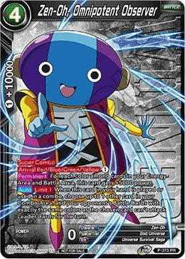 Image for Zen-Oh, Omnipotent Observer (Tournament Pack Vol. 7) (Winner) (Tournament Promotion Cards) (P-373) - Dragon Ball Super: Masters