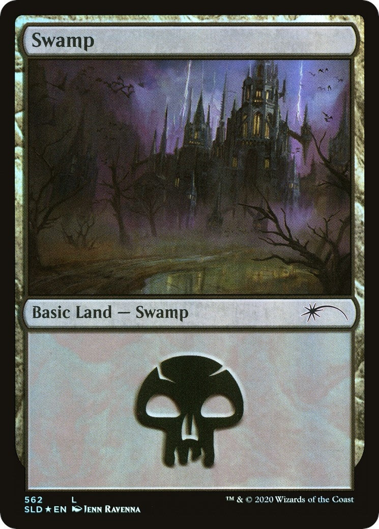 Image for Swamp (562) (Secret Lair Drop Series) (562) - Magic: The Gathering