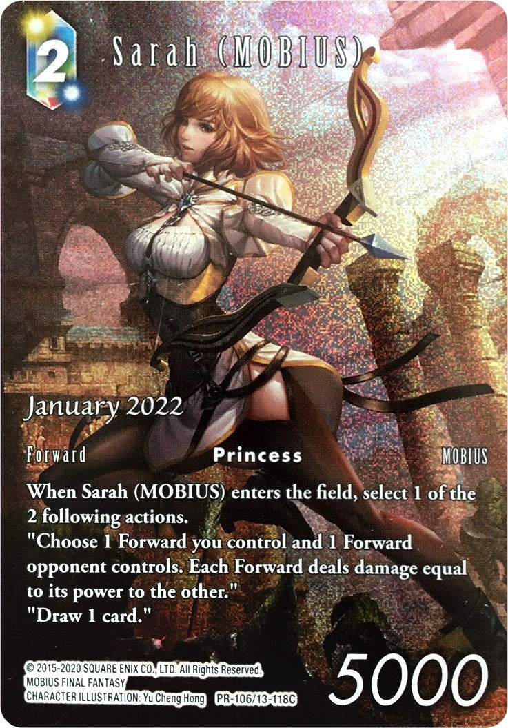 Image for Sarah (MOBIUS) (January 2022) (FF: Promo Cards) (PR-106/13-118C) - Final Fantasy TCG
