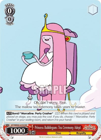 Image for Princess Bubblegum: Tea Ceremony Adept (Adventure Time) (AT/WX02-A10) - Weiss Schwarz