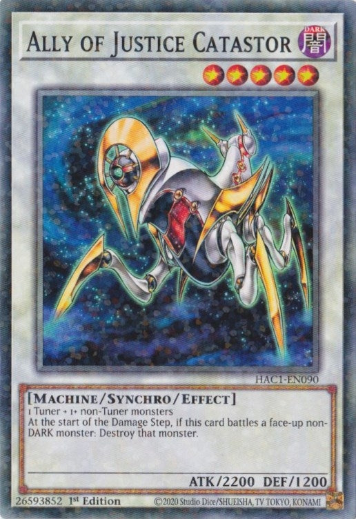 Image for Ally of Justice Catastor (Duel Terminal) (Hidden Arsenal: Chapter 1) (HAC1-EN090) - YuGiOh