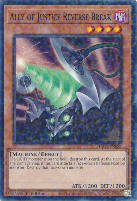 Image for Ally of Justice Reverse Break (Duel Terminal) (Hidden Arsenal: Chapter 1) (HAC1-EN085) - YuGiOh