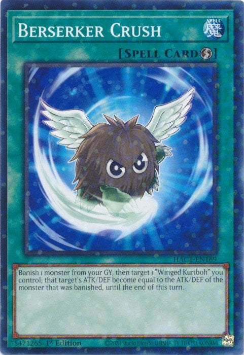 Image for Berserker Crush (Duel Terminal) (Hidden Arsenal: Chapter 1) (HAC1-EN169) - YuGiOh