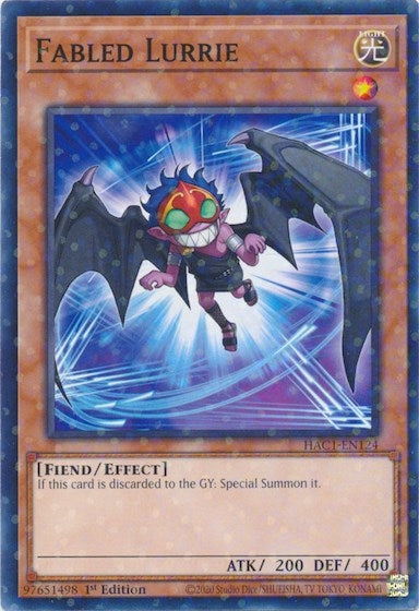 Image for Fabled Lurrie (Duel Terminal) (Hidden Arsenal: Chapter 1) (HAC1-EN124) - YuGiOh