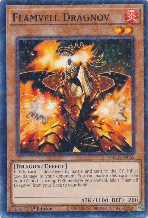 Image for Flamvell Dragnov (Duel Terminal) (Hidden Arsenal: Chapter 1) (HAC1-EN065) - YuGiOh
