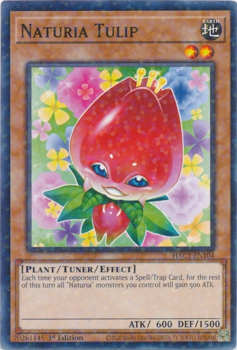 Image for Naturia Tulip (Duel Terminal) (Hidden Arsenal: Chapter 1) (HAC1-EN104) - YuGiOh
