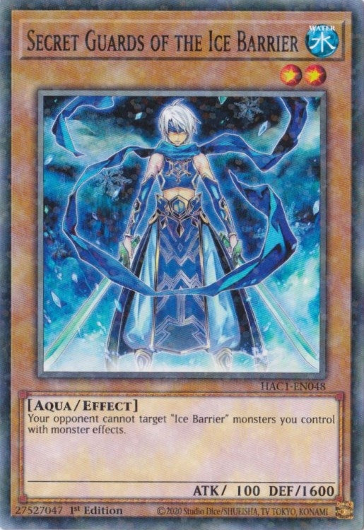 Image for Secret Guards of the Ice Barrier (Duel Terminal) (Hidden Arsenal: Chapter 1) (HAC1-EN048) - YuGiOh