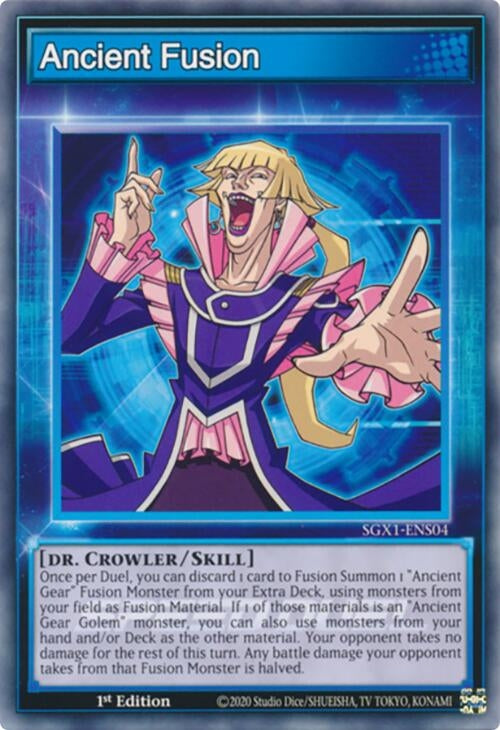 Image for Ancient Fusion (Speed Duel GX: Duel Academy Box) (SGX1-ENS04) - YuGiOh