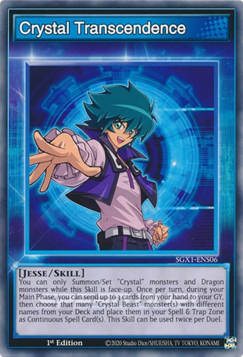 Image for Crystal Transcendence (Speed Duel GX: Duel Academy Box) (SGX1-ENS06) - YuGiOh
