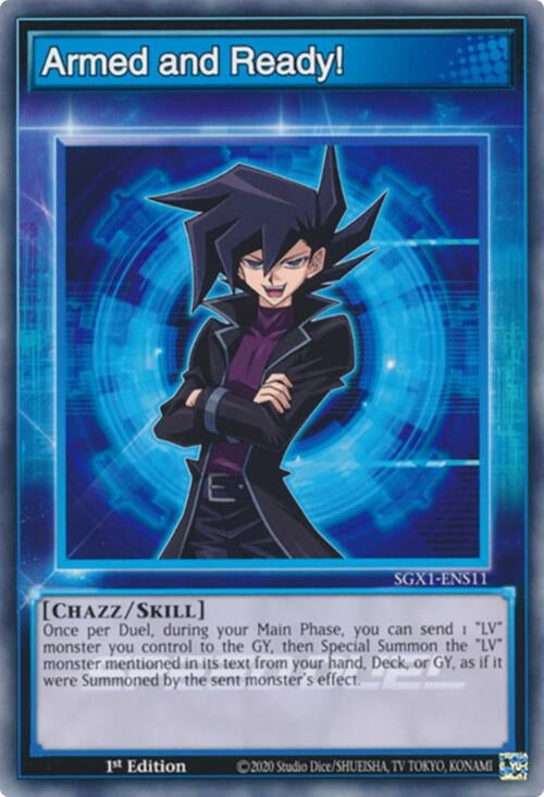 Image for Armed and Ready! (Speed Duel GX: Duel Academy Box) (SGX1-ENS11) - YuGiOh