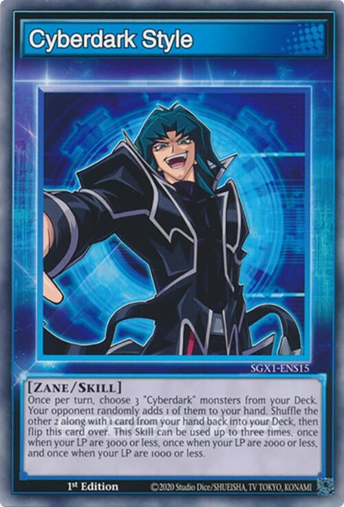 Image for Cyberdark Style (Speed Duel GX: Duel Academy Box) (SGX1-ENS15) - YuGiOh