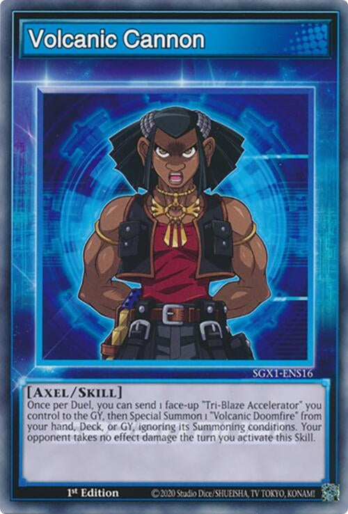 Image for Volcanic Cannon (Speed Duel GX: Duel Academy Box) (SGX1-ENS16) - YuGiOh