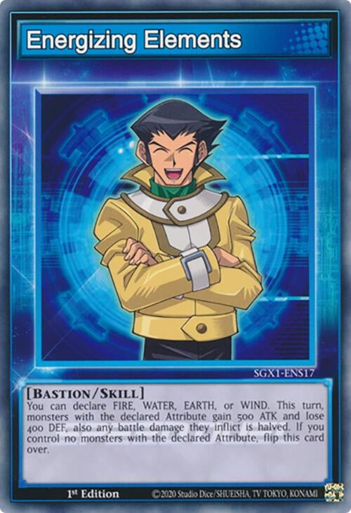 Image for Energizing Elements (Speed Duel GX: Duel Academy Box) (SGX1-ENS17) - YuGiOh