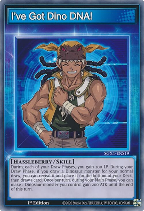 Image for I've Got Dino DNA! (Speed Duel GX: Duel Academy Box) (SGX1-ENS19) - YuGiOh
