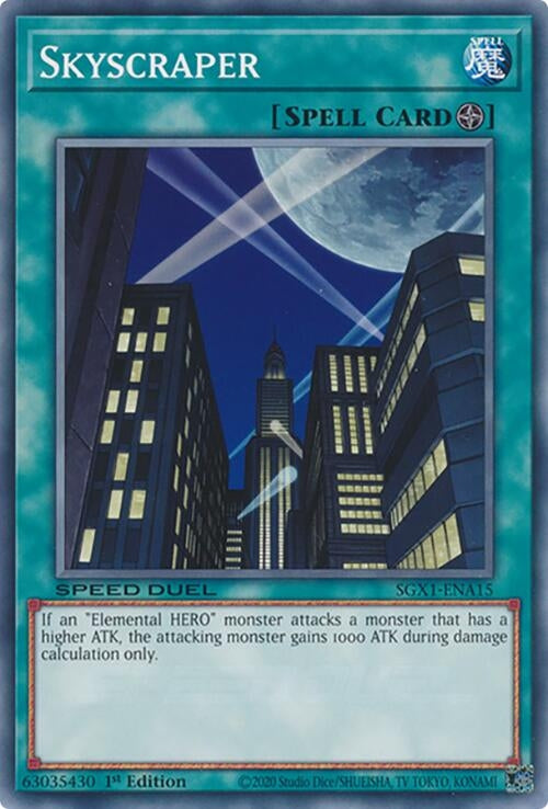Image for Skyscraper (Speed Duel GX: Duel Academy Box) (SGX1-ENA15) - YuGiOh