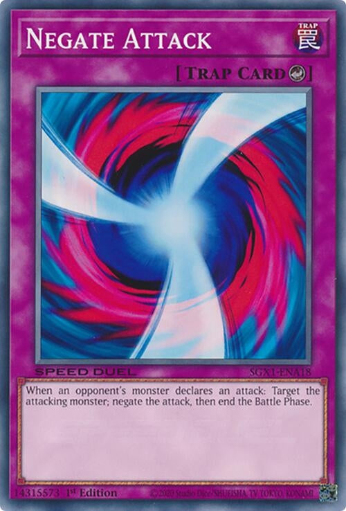 Image for Negate Attack (Speed Duel GX: Duel Academy Box) (SGX1-ENA18) - YuGiOh