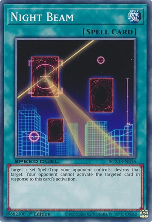 Image for Night Beam (Speed Duel GX: Duel Academy Box) (SGX1-ENB16) - YuGiOh