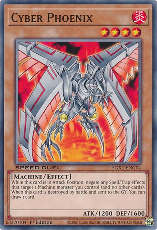 Image for Cyber Phoenix (Speed Duel GX: Duel Academy Box) (SGX1-ENG04) - YuGiOh