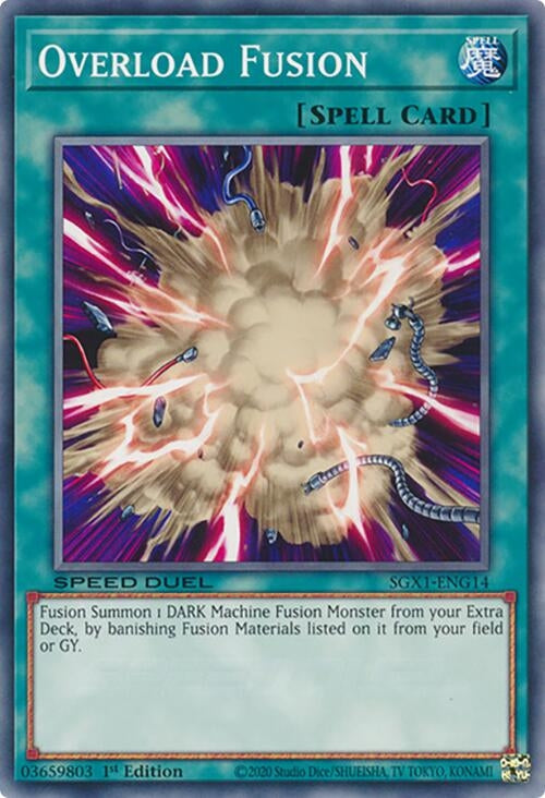 Image for Overload Fusion (Speed Duel GX: Duel Academy Box) (SGX1-ENG14) - YuGiOh