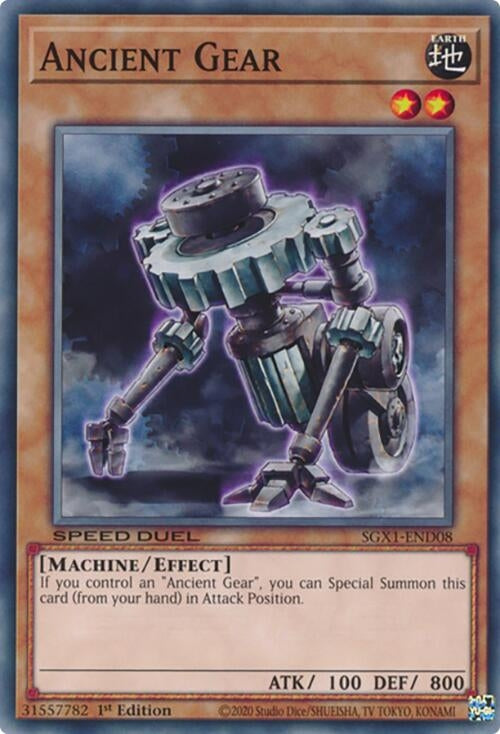 Image for Ancient Gear (Speed Duel GX: Duel Academy Box) (SGX1-END08) - YuGiOh