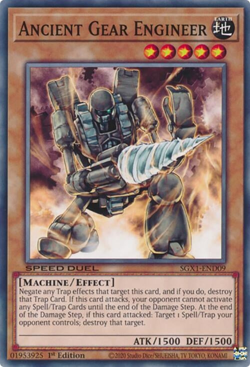 Image for Ancient Gear Engineer (Speed Duel GX: Duel Academy Box) (SGX1-END09) - YuGiOh