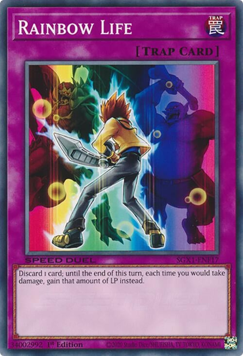 Image for Rainbow Life (Speed Duel GX: Duel Academy Box) (SGX1-ENF17) - YuGiOh