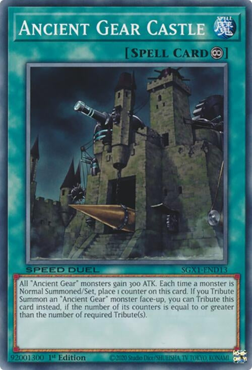 Image for Ancient Gear Castle (Speed Duel GX: Duel Academy Box) (SGX1-END13) - YuGiOh