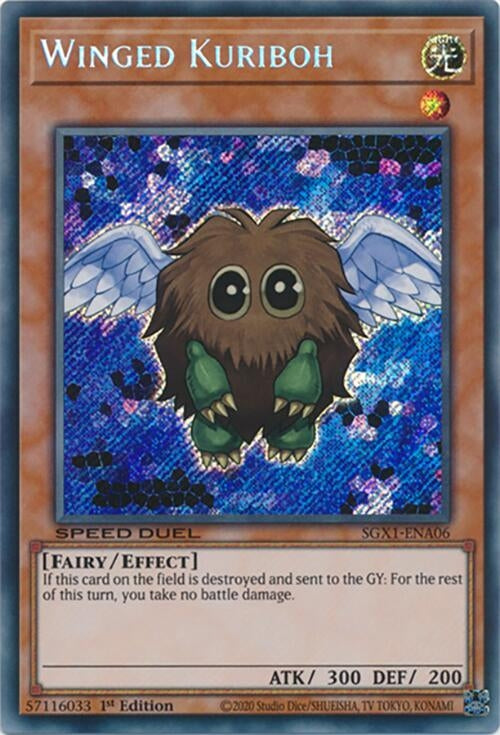 Image for Winged Kuriboh (Secret Rare) (Speed Duel GX: Duel Academy Box) (SGX1-ENA06) - YuGiOh