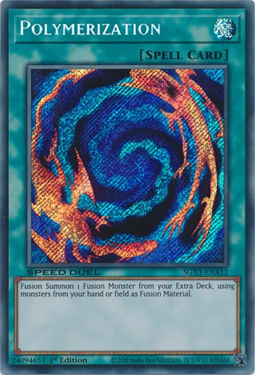 Image for Polymerization (A) (Secret Rare) (Speed Duel GX: Duel Academy Box) (SGX1-ENA12) - YuGiOh