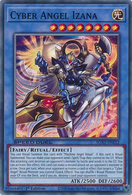 Image for Cyber Angel Izana (Speed Duel GX: Duel Academy Box) (SGX1-ENE12) - YuGiOh