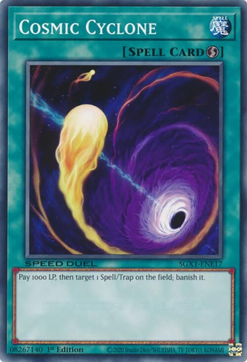 Image for Cosmic Cyclone (Speed Duel GX: Duel Academy Box) (SGX1-ENE17) - YuGiOh