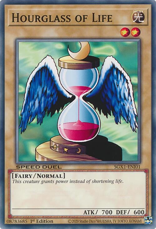 Image for Hourglass of Life (Speed Duel GX: Duel Academy Box) (SGX1-ENI01) - YuGiOh