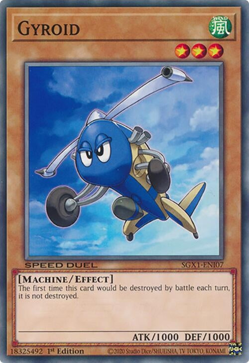 Image for Gyroid (Speed Duel GX: Duel Academy Box) (SGX1-ENI07) - YuGiOh