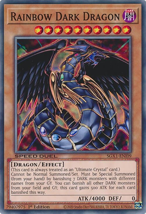 Image for Rainbow Dark Dragon (Speed Duel GX: Duel Academy Box) (SGX1-ENI09) - YuGiOh
