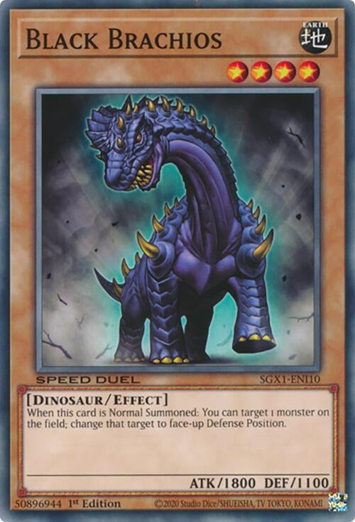Image for Black Brachios (Speed Duel GX: Duel Academy Box) (SGX1-ENI10) - YuGiOh