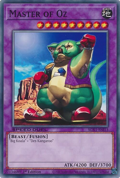 Image for Master of Oz (Speed Duel GX: Duel Academy Box) (SGX1-ENI13) - YuGiOh