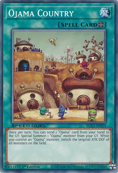 Image for Ojama Country (Speed Duel GX: Duel Academy Box) (SGX1-ENI19) - YuGiOh