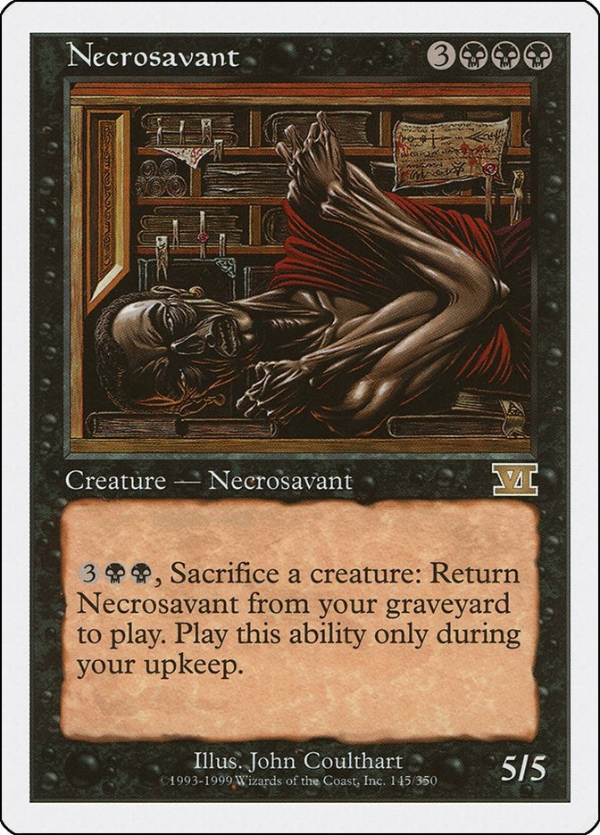 Image for Necrosavant (Classic Sixth Edition) (145) - Magic: The Gathering