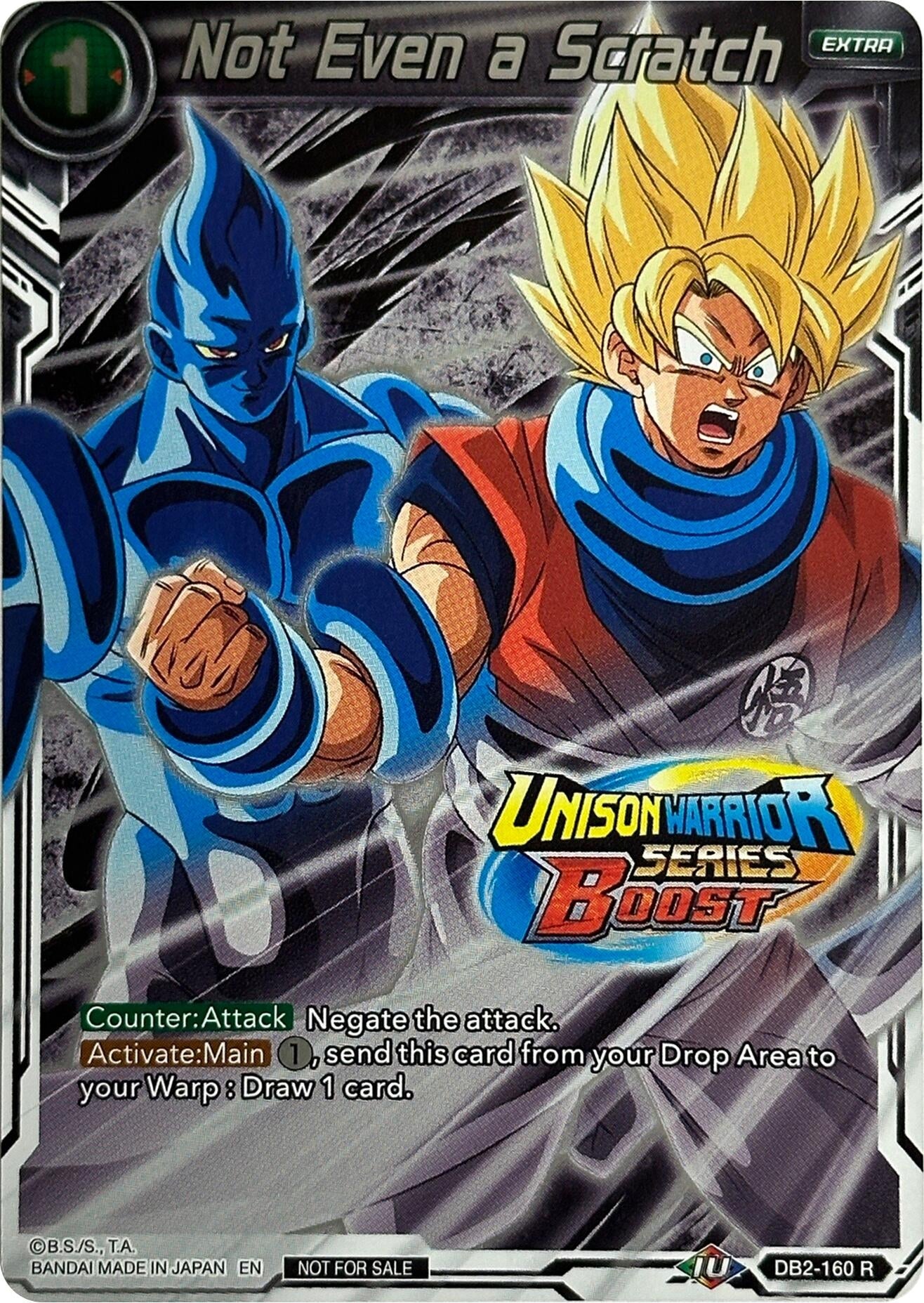 Image for Not Even a Scratch (Event Pack 08) (Alternate Foil) (Tournament Promotion Cards) (DB2-160) - Dragon Ball Super: Masters