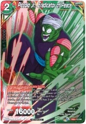 Image for Piccolo Jr., Eradicator of Peace (Event Pack 09) (Alternate Foil) (Tournament Promotion Cards) (DB3-115) - Dragon Ball Super: Masters