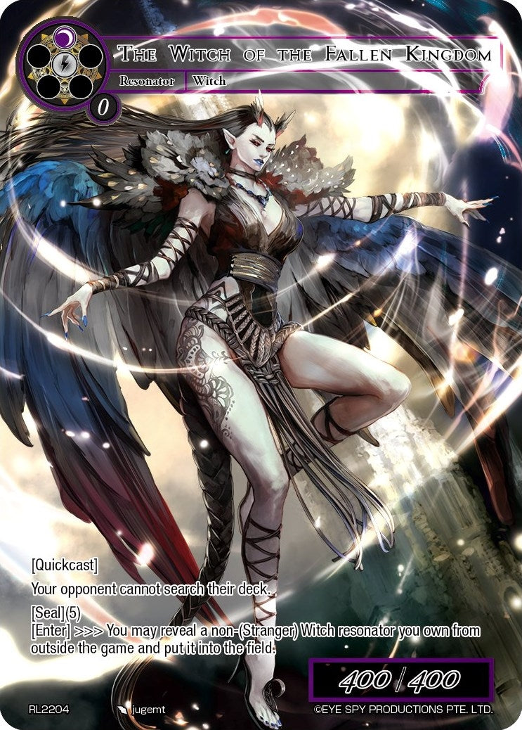 Image for The Witch of the Fallen Kingdom (Promo Cards) (RL2204) - Force of Will