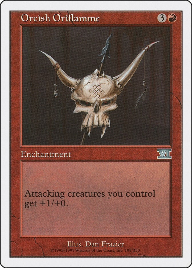 Image for Orcish Oriflamme (Classic Sixth Edition) (197) - Magic: The Gathering