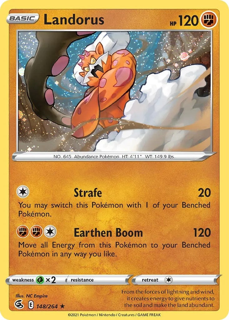 Image for Landorus - 148/264 (Cosmos Holo) (Blister Exclusives) (148/264) - Pokemon
