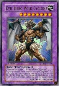 Image for Evil Hero Wild Cyclone (Duelist Pack 6: Jaden Yuki 3) (DP06-EN011) - YuGiOh