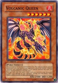 Image for Volcanic Queen (Light of Destruction) (LODT-EN005) - YuGiOh