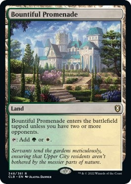 Image for Bountiful Promenade (Commander Legends: Battle for Baldur's Gate) (348) - Magic: The Gathering