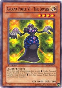 Image for Arcana Force VI - The Lovers (Light of Destruction) (LODT-EN012) - YuGiOh